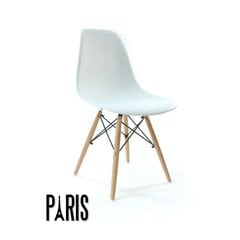 Kėdė Paris, balta kaina ir informacija | Virtuvės ir valgomojo kėdės | pigu.lt