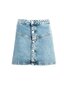 Calvin Klein sijonas moterims J20J211955 911, mėlynas цена и информация | Sijonai | pigu.lt