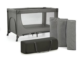 Maniežas Kinderkraft Joy 2 Travel Cot, Dark Grey kaina ir informacija | Kinderkraft Vaikams ir kūdikiams | pigu.lt