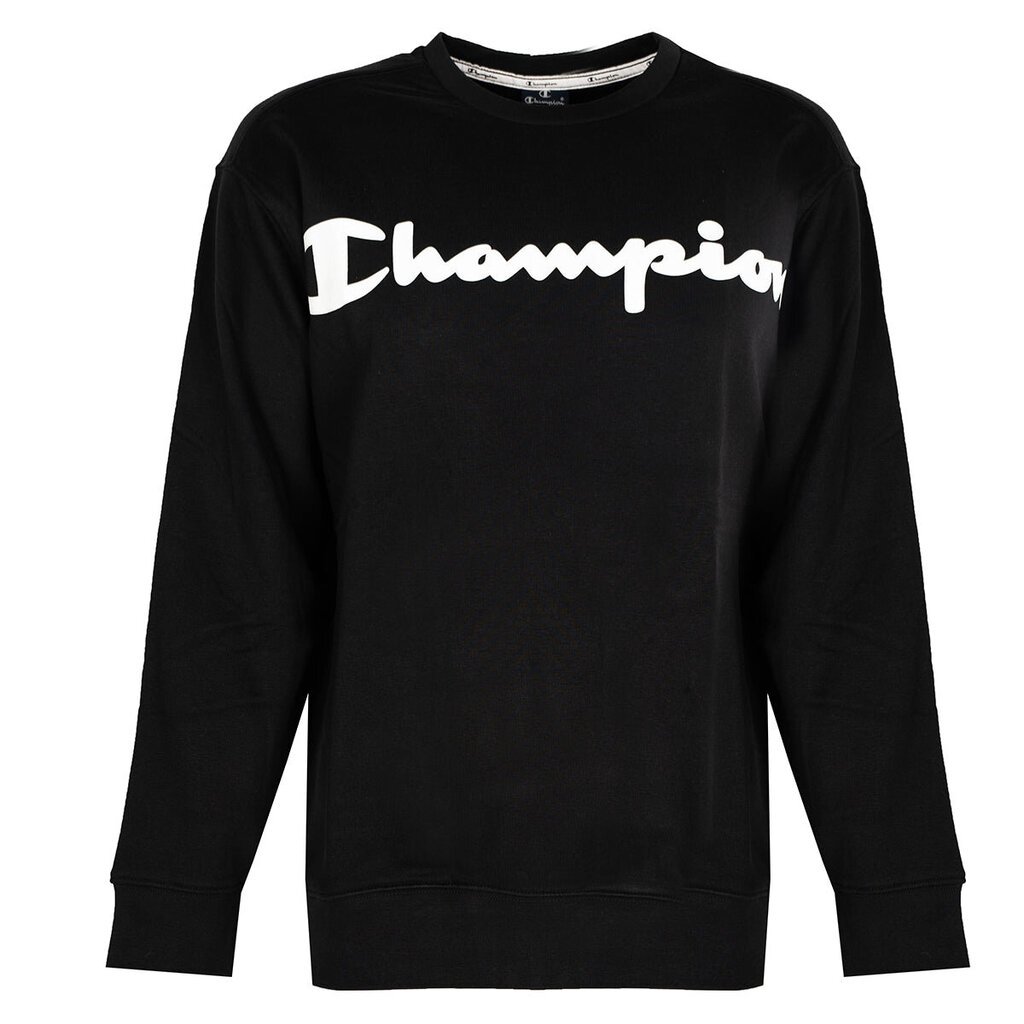 Champion džemperis vyrams 210975, juodas цена и информация | Džemperiai vyrams | pigu.lt