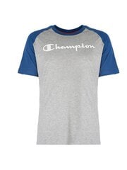 Champion marškinėliai vyrams 212688, pilki - kaina ir informacija | Vyriški marškinėliai | pigu.lt