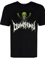 Domrebel T-shirt Alien Box T - Alien Box T - Черный  oversized Alien Box T цена и информация | Мужские футболки | pigu.lt