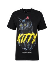 Domrebel T-shirt Meow Box T - Meow Box T-Shirt - Черный  oversized Meow Box T-Shirt цена и информация | Мужские футболки | pigu.lt