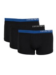 Emporio Armani Боксеры 3 Pack - 111357 2F728 - Черный 111357 2F728 цена и информация | Трусы | pigu.lt