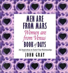 Men Are From Mars, Women Are From Venus Book Of Days kaina ir informacija | Saviugdos knygos | pigu.lt