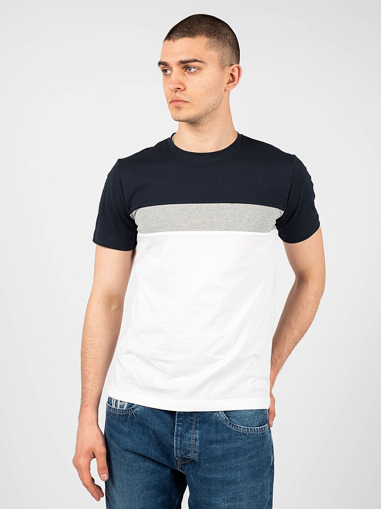 Marškinėliai vyrams Geox M2510F T2870, balti kaina ir informacija | Vyriški marškinėliai | pigu.lt