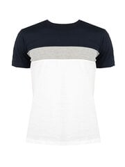 Geox T-shirt Sustainable - M2510F T2870 | Sustainable - БелыйСерыйВоенно-морской  regular fit M2510F T2870 | Sustainable цена и информация | Футболка мужская | pigu.lt