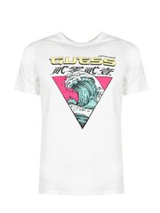 Guess T-Shirt - MBRI25KAVR4 - Белый  regular fit MBRI25KAVR4 цена и информация | Футболка мужская | pigu.lt