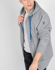 Invicta Толстовка с капюшоном Zip-Hoodie - 4454252/U - Серый меланж  regular fit 4454252/U цена и информация | Мужские толстовки | pigu.lt