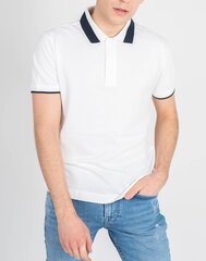 Polo marškinėliai vyrams Invicta 4452240, balti kaina ir informacija | Vyriški marškinėliai | pigu.lt
