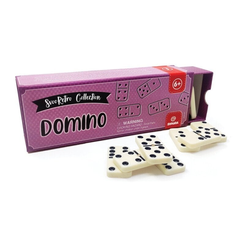 Stalo žaidimas retro Domino Svoora kaina ir informacija | Stalo žaidimai, galvosūkiai | pigu.lt