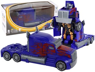 Robotas - sunkvežimis Optimus Prime Blue Truck su šviesos efektais Feng Fa Toys, mėlynas kaina ir informacija | Žaislai berniukams | pigu.lt