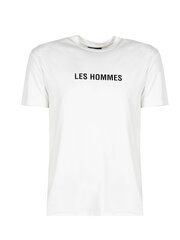 Les Hommes T-shirt - LF224302-0700-1009 | Grafic Print - Белый  regular fit LF224302-0700-1009 | Grafic Print цена и информация | Мужские футболки | pigu.lt