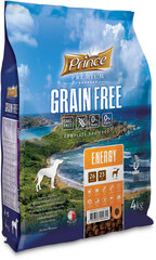 Prince Grain Free Energy aktyviems didelių veislių suaugusiems šunims, 4kg kaina ir informacija | Sausas maistas šunims | pigu.lt