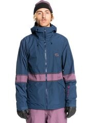 Slidinėjimo striukė vyrams Quiksilver Eqytj03358, mėlyna цена и информация | Мужская лыжная одежда | pigu.lt