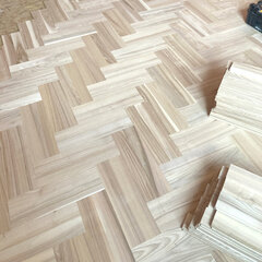 Uosio medienos klasikinis parketas Natur 16x68x408 kaina ir informacija | Laminuotos grindys | pigu.lt
