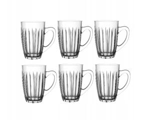 Altom Design kavos latte stiklinių rinkinys, 6 vnt kaina ir informacija | Taurės, puodeliai, ąsočiai | pigu.lt