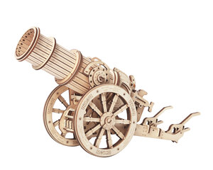 Medinis 3D galvosūkis TM Varvikas Medieval wheeled cannon RK006e kaina ir informacija | Konstruktoriai ir kaladėlės | pigu.lt