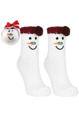 Kalėdinės kojinės unisex Moraj, baltos kaina ir informacija | Moteriškos kojinės | pigu.lt
