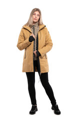 Luhta женская зимняя парка ALAHOVI, светло-коричневый цвет цена и информация | Женские куртки | pigu.lt