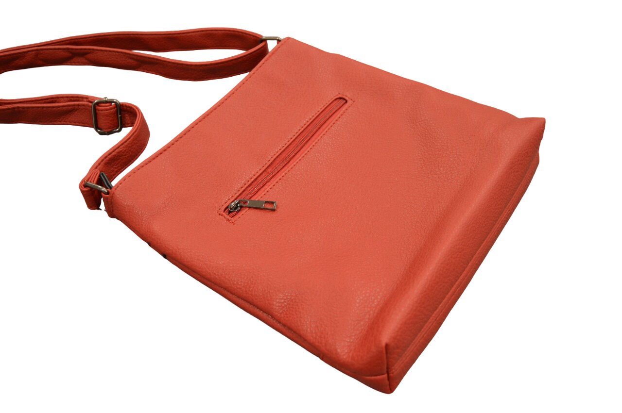 Raudonas moteriškas pečių krepšys kaina ir informacija | Moteriškos rankinės | pigu.lt