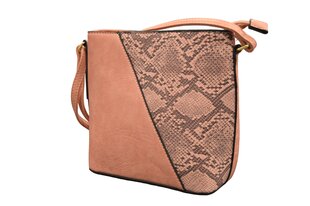 Женская сумка Monica&Co нежно-розового цвета цена и информация | Женская сумка Bugatti | pigu.lt