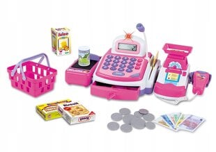 Interaktyvus vaikiškas kasos aparatas su priedais цена и информация | Игрушки для девочек | pigu.lt