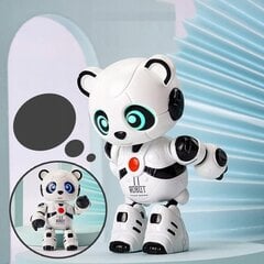 Interaktyvus robotas panda, baltas цена и информация | Игрушки для мальчиков | pigu.lt