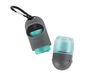KONG Mini HandiPOD Clean Dispenser - небольшой дозатор для собачьих мешков с дезинфицирующей жидкостью цена и информация | Средства по уходу за животными | pigu.lt