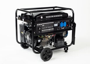 Benzino generatorius Genetron GT6500, 5,5 KW, 230 V, elektrinis paleidimas kaina ir informacija | Elektros generatoriai | pigu.lt