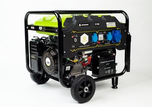Benzino generatorius Genetron GT7500, 6,5 KW, 230 V, elektrinis paleidimas kaina ir informacija | Elektros generatoriai | pigu.lt