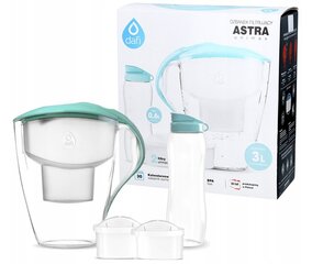 Фильтр для воды - кувшин Dafi Astra Unimax 3 л + 2 фильтра + бутылка цена и информация | Кухонная утварь | pigu.lt