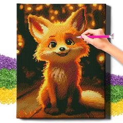 Deimantinė mozaika 5D Diamond Painting Oh Art! Fox, 30x40 cm kaina ir informacija | Deimantinės mozaikos | pigu.lt