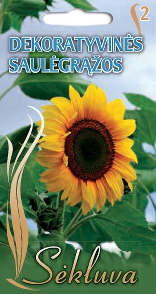 Dekoratyvinės saulėgrąžos kaina ir informacija | Daržovių, uogų sėklos | pigu.lt