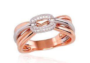 Auksinis žiedas Diamond Sky DS00G365 kaina ir informacija | Žiedai | pigu.lt