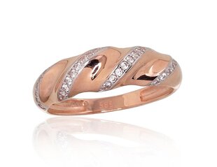 Auksinis žiedas Diamond Sky DS01G227 kaina ir informacija | Žiedai | pigu.lt