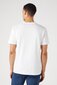 Marškinėliai vyrams Wrangler 112341133, balti kaina ir informacija | Vyriški marškinėliai | pigu.lt
