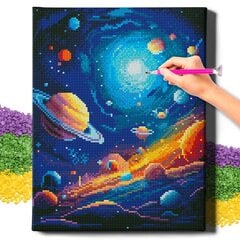 Алмазная Мозаика на Раме Ослик 5D Diamond Painting Oh Art! 30x40 cm цена и информация | Алмазная мозаика | pigu.lt