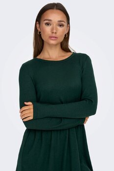 Вязанное женское платье Jacoueline De Yong 15302748SCARAB-S, зеленое цена и информация | Платья | pigu.lt