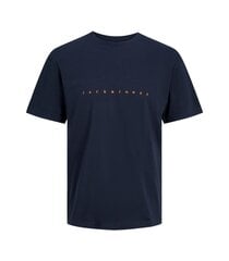 Jack & Jones marškinėliai vyrams 12234746*01, mėlyni kaina ir informacija | Vyriški marškinėliai | pigu.lt