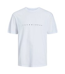 Jack & Jones мужская футболка 12234746*02 5715424101060, белая цена и информация | Мужские футболки | pigu.lt