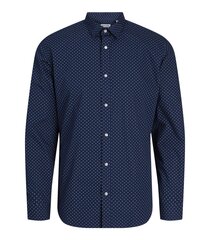 Jack & Jones мужская футболка 12254540*01 5715509335755, тёмно-синяя цена и информация | Рубашка мужская | pigu.lt