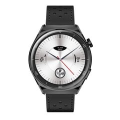 Garett V12 Black Leather kaina ir informacija | Išmanieji laikrodžiai (smartwatch) | pigu.lt
