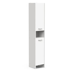 Ванная шкафчик Aatrium Corelia3, 34x186 см, белая цена и информация | Шкафчики для ванной | pigu.lt