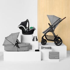 Универсальная коляска Kinderkraft Moov CT 3in1 Mink Pro, grey цена и информация | Тележка | pigu.lt