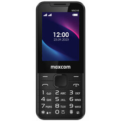 Maxcom MM248 czarny|black цена и информация | Мобильные телефоны | pigu.lt