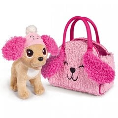 Мягкий плюшевый щенок с шапкой и сумкой от Chi Chi Love - Simba цена и информация | Мягкие игрушки | pigu.lt