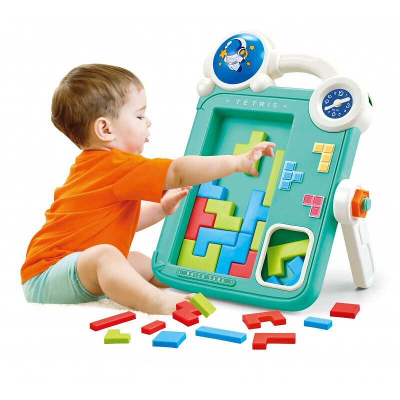 Piešimo lenta ir Tetris žaidimas Woopie цена и информация | Lavinamieji žaislai | pigu.lt