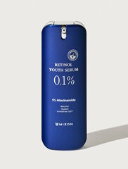 Retinolio veido serumas Mizon Retinol Youth Serum 0.1%, 28 g цена и информация | Сыворотки для лица, масла | pigu.lt