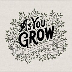 As You Grow: A Modern Memory Book for Baby цена и информация | Самоучители | pigu.lt